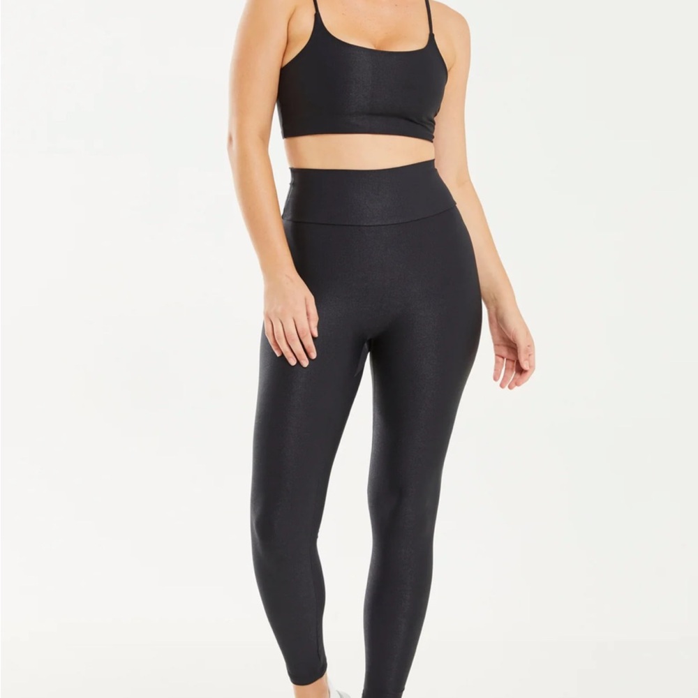 Black hi shine booty by brabants leggings